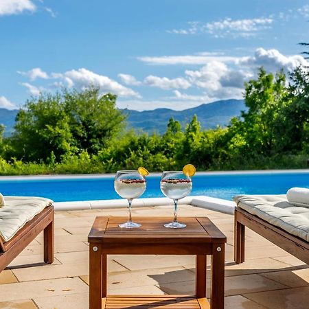 Villa Casa Di Oliva-House With Heated Pool & Jacuzzi In Trilj, Croatia Extérieur photo