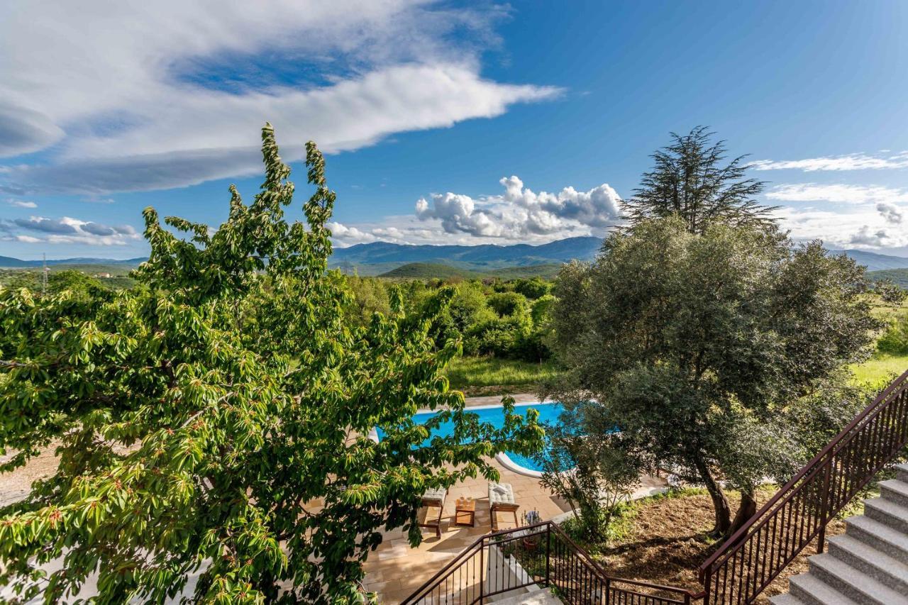 Villa Casa Di Oliva-House With Heated Pool & Jacuzzi In Trilj, Croatia Extérieur photo